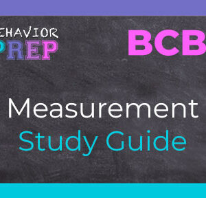 bcba measurement study guide