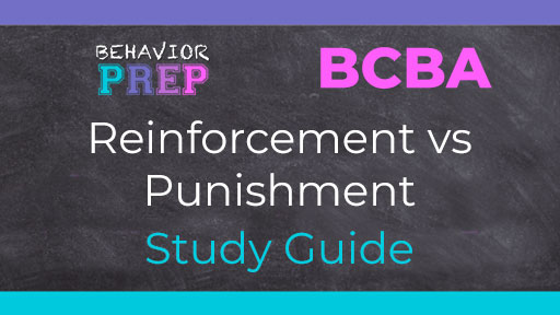 BCBA Reinforcement vs Punishment Study Guide