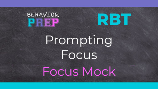 RBT Prompting Focus Mock